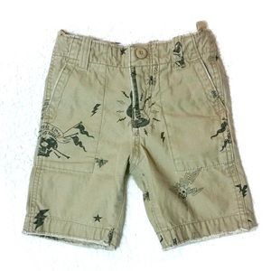 GAP Rockstar Khaki Shorts Rockers Stand Together 3